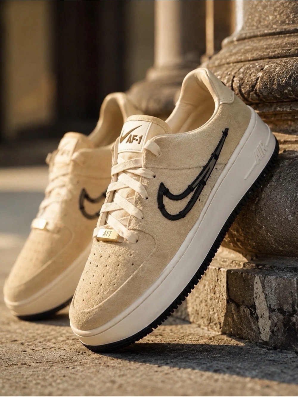 Nike Air Force 1 Sage Low LX “Cream” Sneakers women’s size 6.